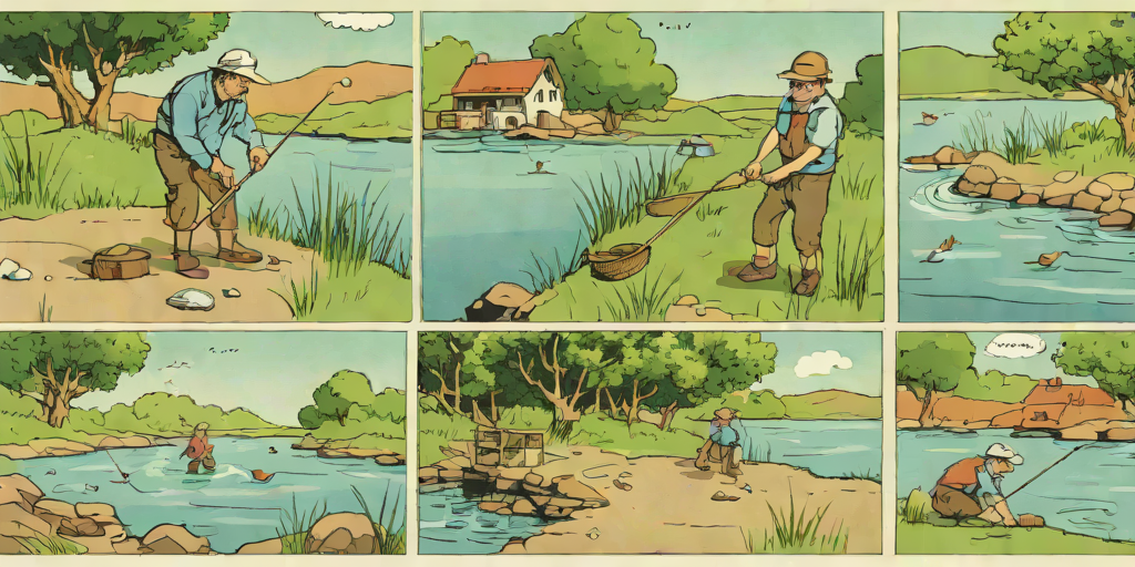 Seriestrip om bryggan